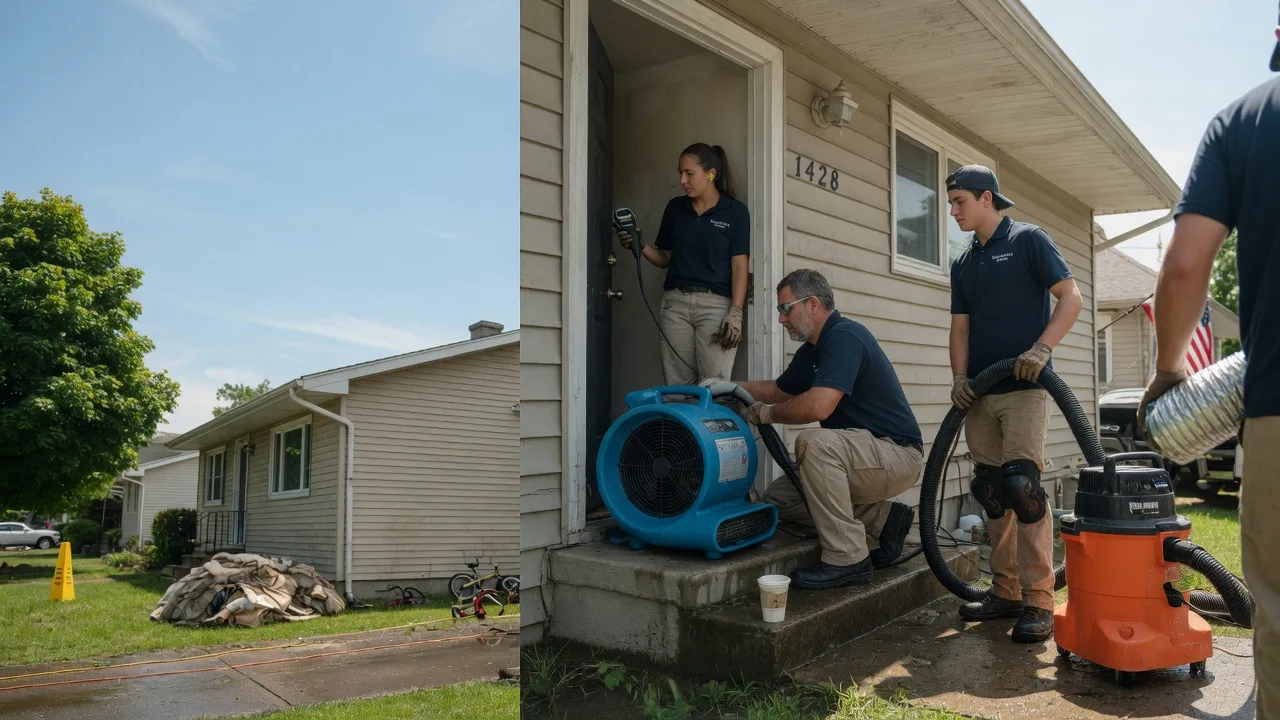 Water Damage Restoration in Fort Recovery, OH near me